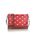 Kabelka Small Crossbody Dot Mania – červená