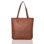 Kabelka Bando Shopper n.6791 – hnědá &quot;tan&quot;