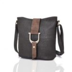 Kabelka Angela crossbody – světle šedá šedá