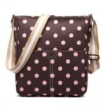 Kabelka Lulu Dot crossbody II – hnědá hnědá