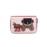 Peněženka Horse Carriage – růžová růžová