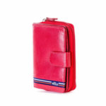 Dámská kožená peněženka s kapsou na zip N503 – FPrice
