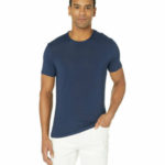 Pánské ultra-soft tričko NM1658E C9K královská modrá – Calvin Klein