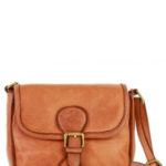 Přírodní kožená taška model 153459 Mazzini