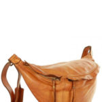 Přírodní kožená taška model 156240 Mazzini