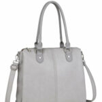 LUIGISANTO Grey city bag