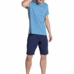 Pánské pyžamo 38881 Duty blue – HENDERSON