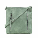 Zelená taška z ekokůže