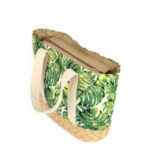 Kabelka Monstera Variegata Ecru-Green Handbag – Art of Polo