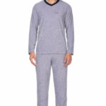 Pánské pyžamo 592 grey plus – REGINA