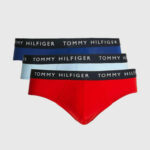 3PACK pánské slipy Tommy Hilfiger vícebarevné (UM0UM02206 0SJ)