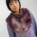 Dámský šátek AT CH 0415.44 fialový