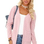 Merribel Cardigan Milamin Powder Pink