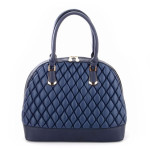 Borse Milano Bowling Quilted – navy