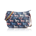 Crossbody Dog Mania – modrá