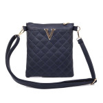 Crossbody Quilted Joy – modrá