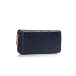 Fashion Only Croco Wallet – navy