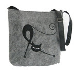 Filcové crossbody Angry Cat